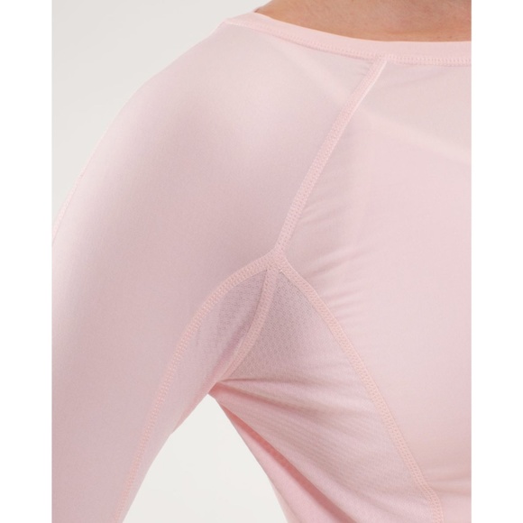 *RARE* Lululemon Run: In The Sun Long Sleeve in White - Picture 6 of 7